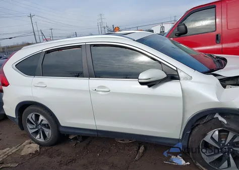 2016 Honda Cr-V Touring из США, поврежденный, VIN 5J6RM4H98GL090586